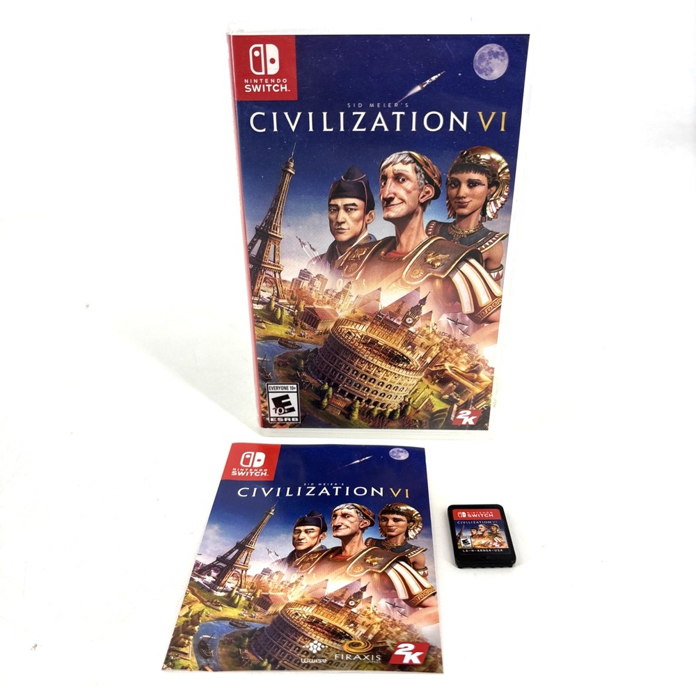 Sid Meier's Civilization VI (Nintendo Switch, 2018) TESTED!